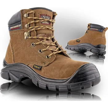 Pracovní obuv VM Footwear VADUZ 2770-O2W SRC pracovní kotníková zimní obuv hnědá/černá - 38