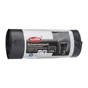 Pytle na odpadky RUBIN Pytle na těžký odpad 240 l 5 ks