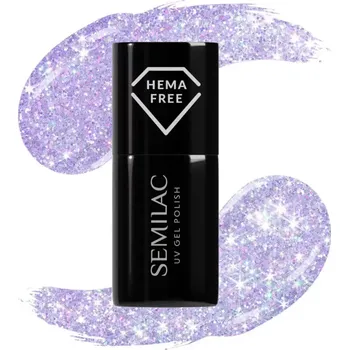 Přípravek na nehty Semilac UV Gel lak na nehty Hema Free 241 Ocean Flower