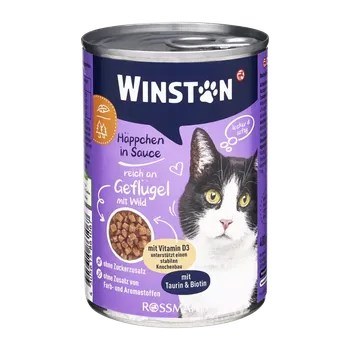 Krmivo pro kočku Winston Konzerva pro kočky zvěřina a drůbeží maso 400 g