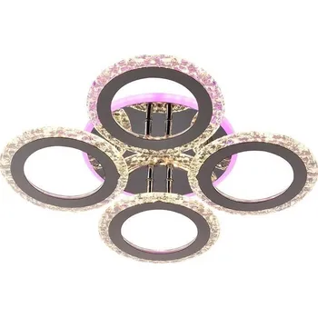 LED Stmívatelný přisazený lustr LED/55W/230V 3000-6500K + DO