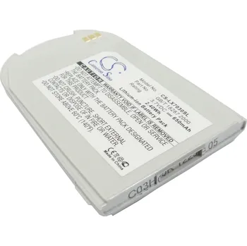 Baterie pro mobilní telefon Baterie Cameron Sino CS-LX7030SL, Li-Ion, 650