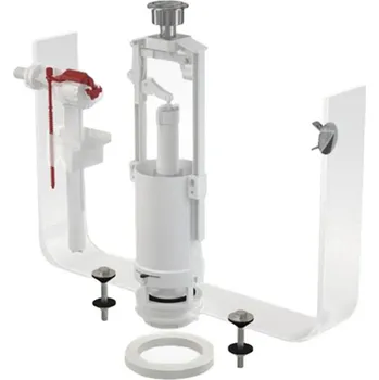 Alcadrain Souprava splachovací SA20003/8"CHROM se STOP tlačítkem