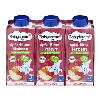 Babydream BIO Ovocná šťáva jablko, hruška, malina 600 ml