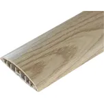 Lišta PVC 74mm V-Volta Barva: Jilm F6, Zvolte délku: 100 cm