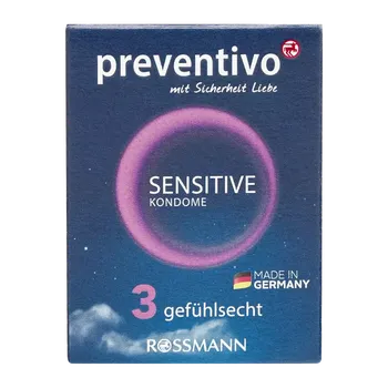 Kondom Preventivo Kondomy Sensitive 3 ks