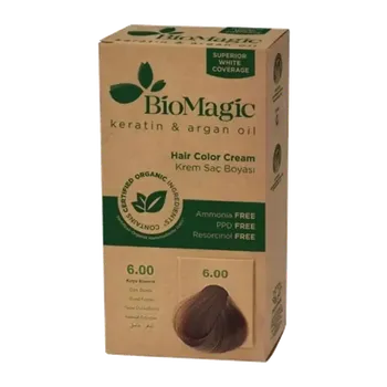 Barva na vlasy BioMagic Barva na vlasy Color Cream 6.00 Dark Blonde