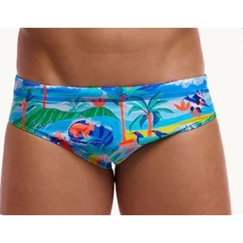 Pánské plavky FUNKY TRUNKS Duuude Mens Classic Briefs velikost: D 8 - 100