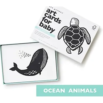 Wee Gallery Art Cards for Baby - Ocean Collection