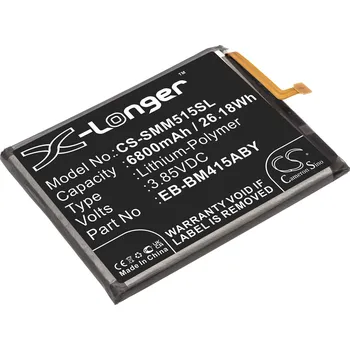 Baterie pro mobilní telefon Baterie Cameron Sino CS-SMM515SL, Li-Polymer, 6800