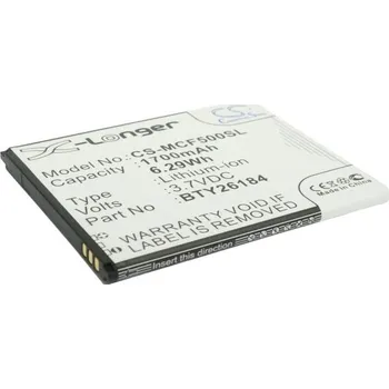 Baterie pro mobilní telefon Baterie Cameron Sino CS-MCF500SL, Li-Ion, 1700