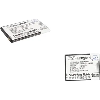 Telefonní příslušenství Baterie Cameron Sino CS-LVA269XL, Li-Ion, 1600