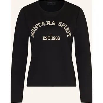 Dámská mikina Monari Dámská Mikina S Ozdobnými Kamínky, černá, 36