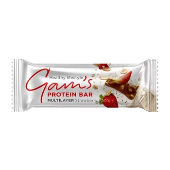 Gam´s Proteinová tyčinka Jahoda 50 g