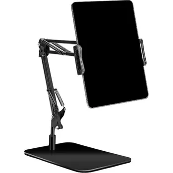 Polohovatelný stojánek pro iPhone / iPad do 11" - černý