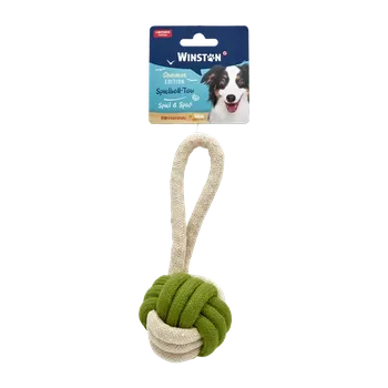Hračka pro psa Winston Míček s provazem pro psy