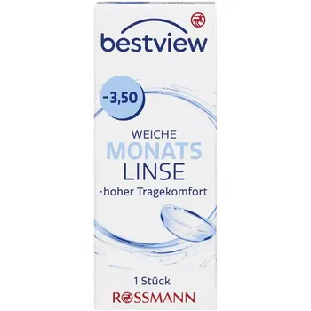 Kontaktní čočky Best View Měsíční kontaktní čočky -3,50