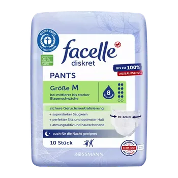Kalhotky facelle Hygienické kalhotky diskret vel. M 10 ks