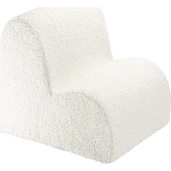 Krémové dětské křesílko z textilie bouclé Cloud – Wigiwama ID_1787124