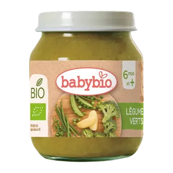 Babybio BIO příkrm zelená zelenina 130 g
