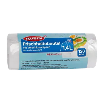 Dóza na potraviny RUBIN Sáčky na potraviny 1,4 l 120 ks