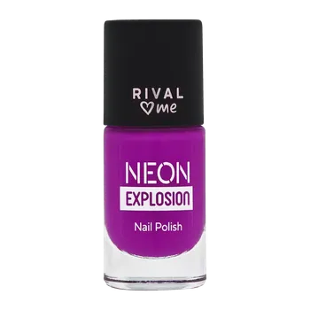 Přípravek na nehty RIVAL Loves Me Lak na nehty Neon Explosion 11 vibrant purple 8 ml