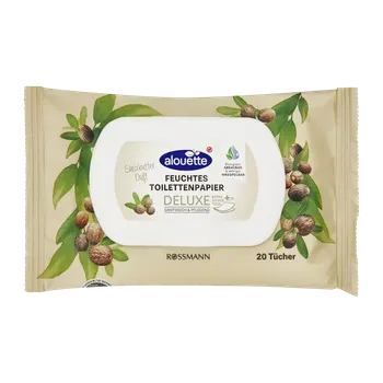 alouette Vlhčený toaletní papír bambucké máslo Deluxe 20 ks