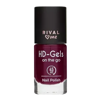 Přípravek na nehty RIVAL Loves Me Lak na nehty HD-Gels on the go 18 Dangerous 9 ml