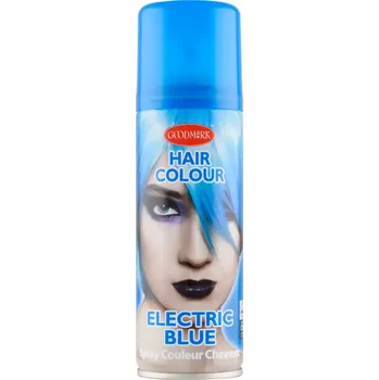 Barva na vlasy Diva & Nice Barevný sprej na vlasy modrý 130 g