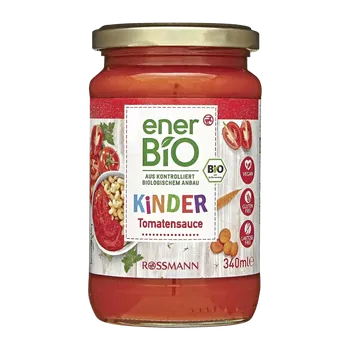 Omáčka enerBiO BIO rajčatová omáčka se zeleninou pro děti 340 ml