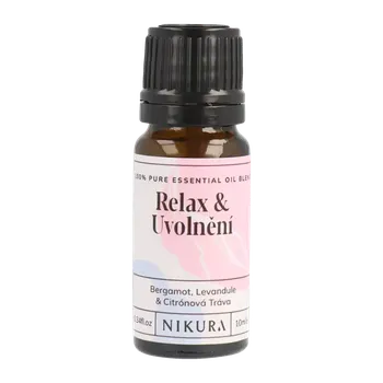 Nikura Mix přírodních olejů Relax & Uvolnění 10 ml