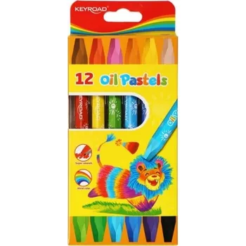 Kresba Pastely olejové Keyroad, 12 ks
