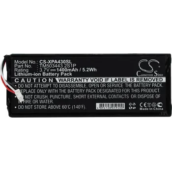 Baterie Cameron Sino CS-XPA430SL, Li-Ion, 1400