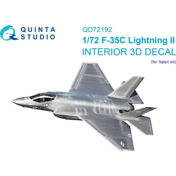 Plastikový model Quinta studio 1/72 F-35C Lighting II 3D-Print.&col.inter.(ITAL)