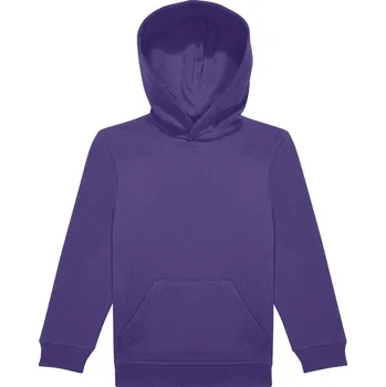 Chlapecká mikina B&C Dětská mikina s kapucí Hoodie ID.333 Velikost: 9-11 let, Barva: fialová