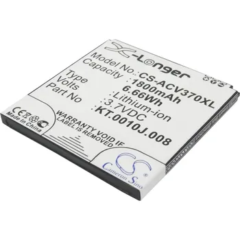 Baterie pro mobilní telefon Baterie Cameron Sino CS-ACV370XL, Li-Ion, 1800