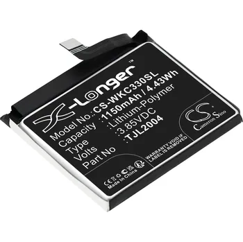 Baterie pro mobilní telefon Baterie Cameron Sino CS-WKC330SL, Li-Polymer, 1150