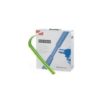 Teplem smrštitelná trubička 2 1 19,1mm L 5m žluto-zelená