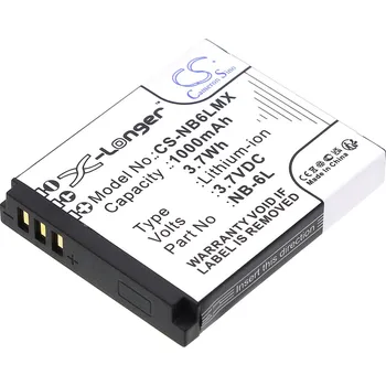 Baterie Cameron Sino CS-NB6LMX, Li-Ion, 1000