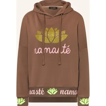 Dámská mikina Miss Goodlife Dámská Oversized Mikina S Kapucí Namaste S...