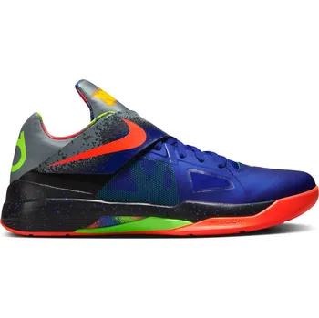 Dámská tenisová obuv Pánská rekreační obuv NIKE-KD 4 Nerf concord/bright crimson/black Modrá 42,5