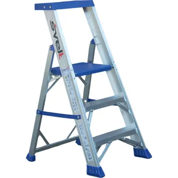 Železářství Svelt Rhino Super Hliníkový stojací žebřík - schůdky 3 stupně