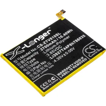 Baterie pro mobilní telefon Baterie Cameron Sino CS-ZTV810SL, Li-Polymer, 2700