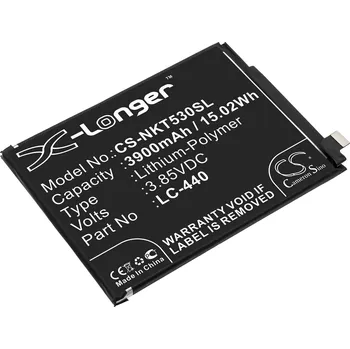 Baterie pro mobilní telefon Baterie Cameron Sino CS-NKT530SL, Li-Polymer, 3900