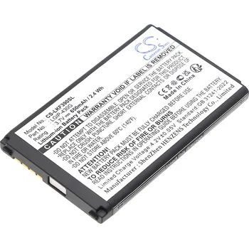 Baterie pro mobilní telefon Baterie Cameron Sino CS-LKF390SL, Li-Ion, 650