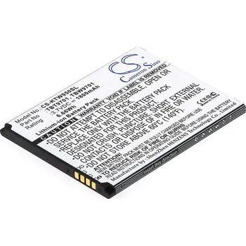 Baterie pro mobilní telefon Baterie Cameron Sino CS-KTW950SL, Li-Ion, 1800