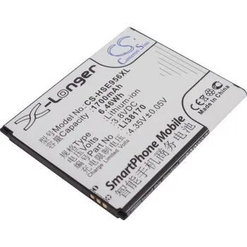 Baterie pro mobilní telefon Baterie Cameron Sino CS-HSE956XL, Li-Ion, 1700