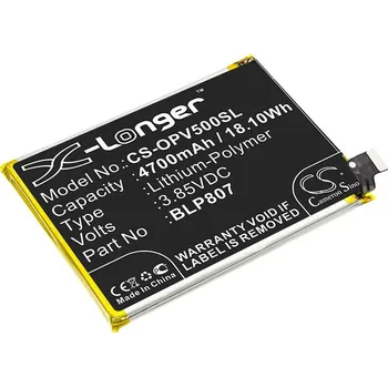 Baterie pro mobilní telefon Baterie Cameron Sino CS-OPV500SL, Li-Polymer, 4700