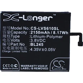 Baterie pro mobilní telefon Baterie Cameron Sino CS-LVS610SL, Li-Polymer, 2150