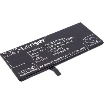 Baterie pro mobilní telefon Baterie Cameron Sino CS-IPH700SL, Li-Polymer, 1960